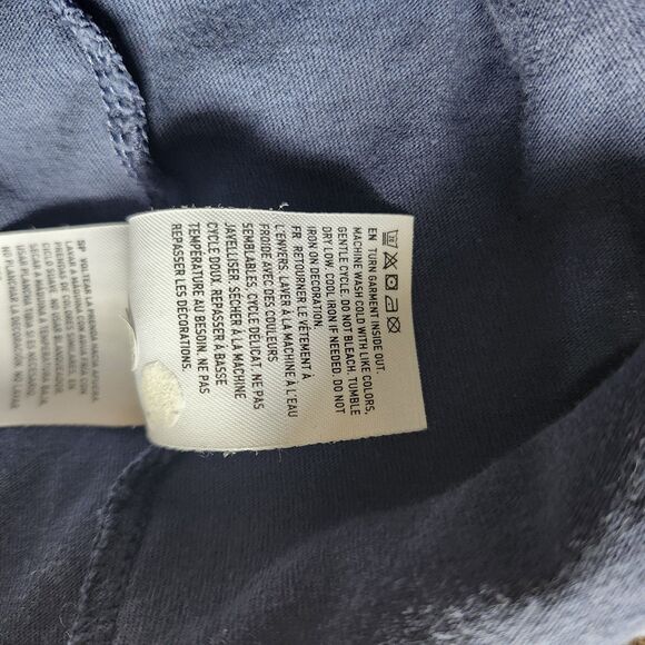 American Eagle Mens XS Blue Graphic T-Shirt Super Soft Standard Fit Short Sleeve - Picture 8 of 8